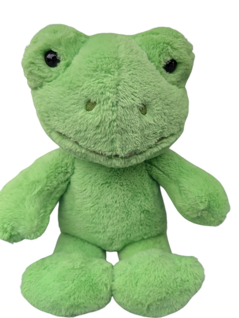 Build-a-Bear 2022 Spring Green Frog Plush Stuffed Animal